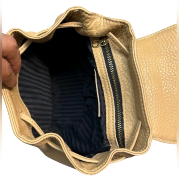 Coach 90's Vintage Sonoma Light Green Mini Leather Backpack - Picture 4 of 5